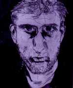A portrait of a man's face